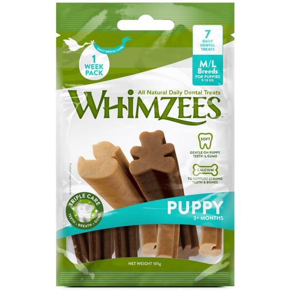 Whimzees - Puppy Snack Vegetale per Pulizia Dentale Shop on line