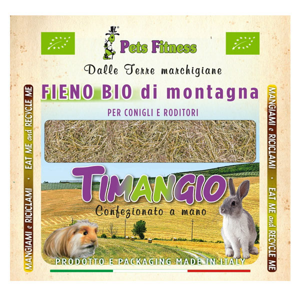 Pets Fitness - Ti Mangio Fieno Bio Conigli Roditori Shop on line Roditori