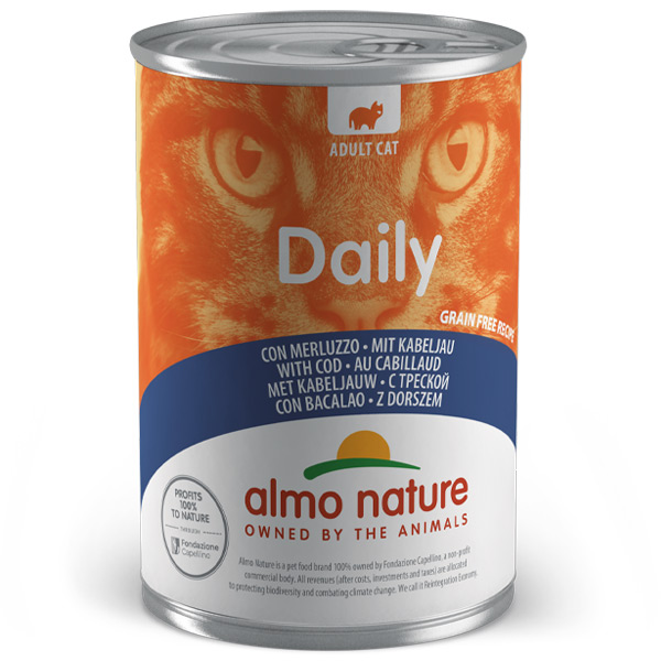 Almo Nature Daily Menu Gatto con Merluzzo