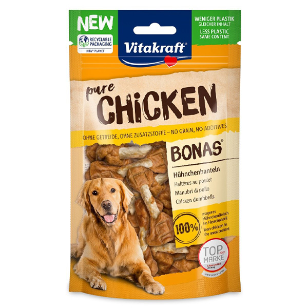 Vitakraft - Dog Snack Chicken Bonas Manubri di Pollo Shop on line Cani