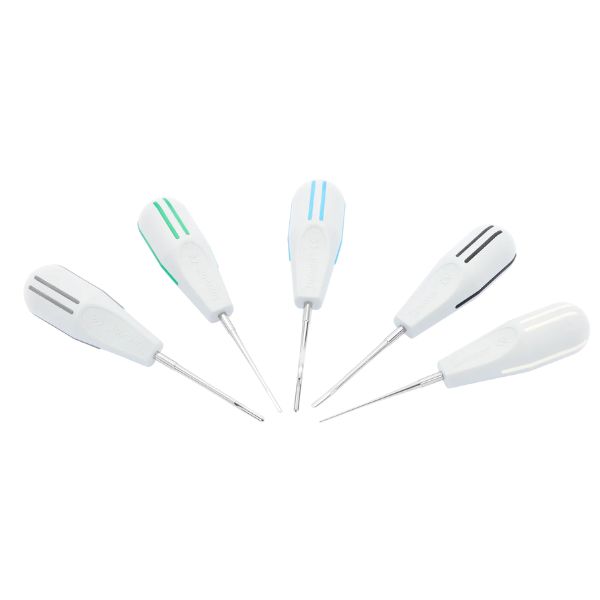 Kit Estrazione Dentale Leva Ascensori Radici Periotomo Lussazione Atraumatica Kit Estrazione Dentale Leva Ascensori Radici Periotomo Lussazione Atraumatica