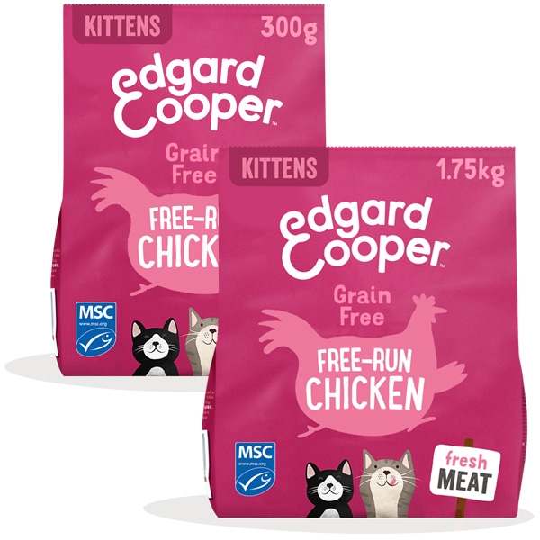 Edgard & Cooper Puppy Carne Fresca Di Anatra E Pollo Allevati A Terra Senza  Cereali 2,5 kg