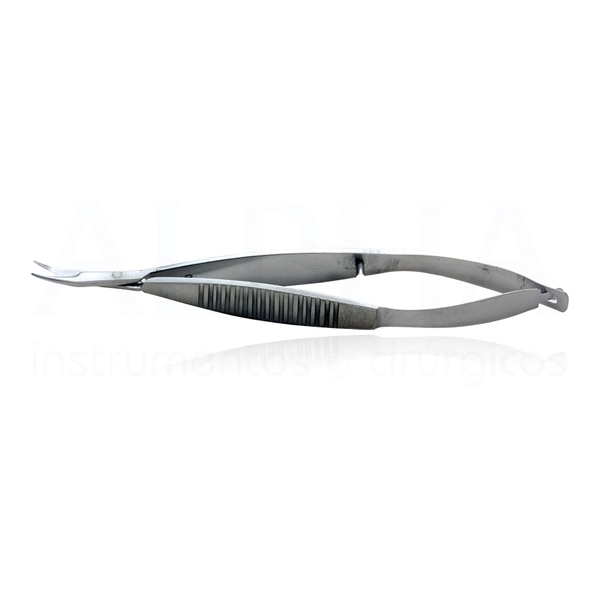 Forbici Oftalmiche Micro Chirurgia McPherson Westcott Stitch Punte Curve 4,5" - DDP