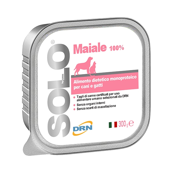 DRN scatolette per cani e gatti linea SOLO