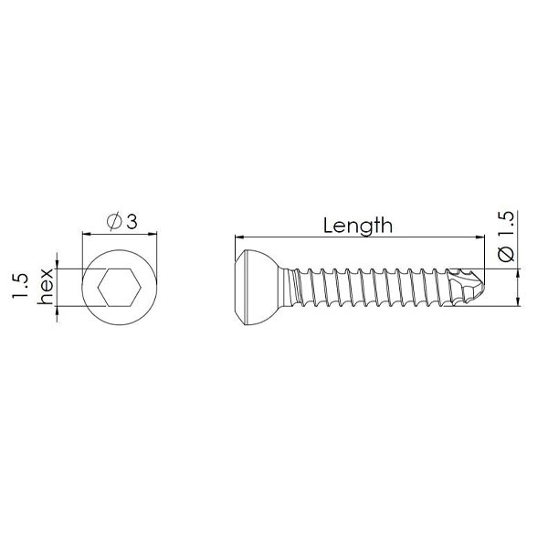 55 Pz Viti Autofilettanti Tek A Testa Esagonale, Vite