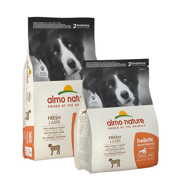 Almo Nature - Holistic Fresh Medium Agnello e Riso Shop on line Cani