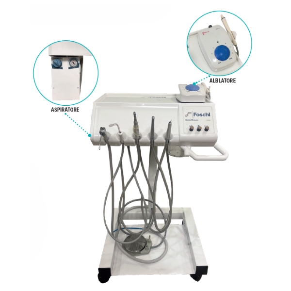 Foschi Srl - Riunito dentale carrellato Foschi CV200