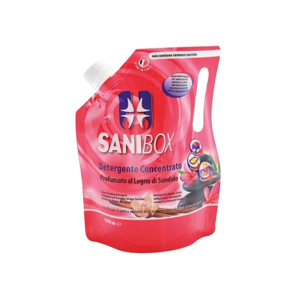 Detergente Sanibox Profumato al Legno di Sandalo