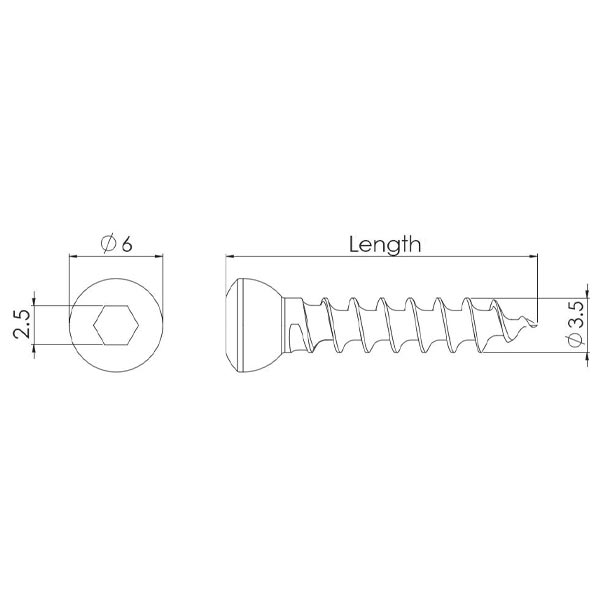 100 Viti Autofilettanti M2,6 X 12 Mm Testa Tappo Esagonale &ndash; Uxcell Nichelate
