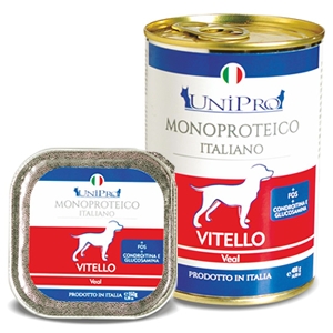 Unipro - Unicamente Vitello Shop on line Cani