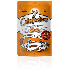 Snack Per Gatti Whiskas Temptations Al Salmone | Confezione Da 6x60g - Bocconcini Croccanti Con Ripieno - Foto 4