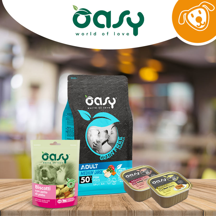 Oasy Cane Seco - Umido & Snack