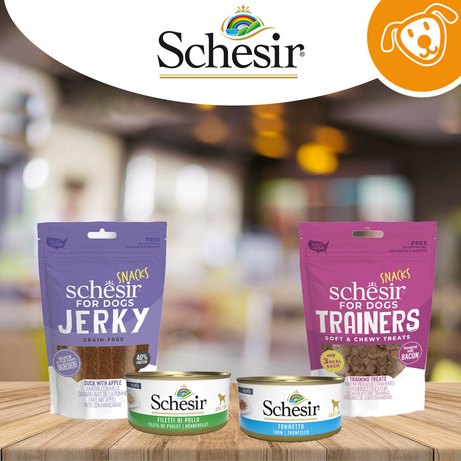 Schesir e Stuzzy Dog  Umido&Snack