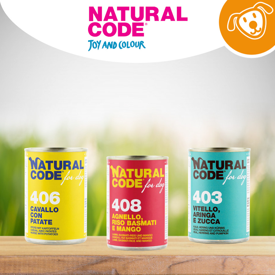 Natural Code Umido per Cani