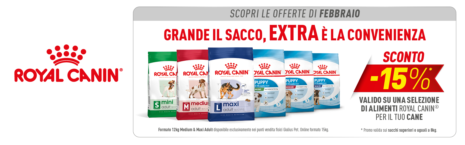 Royal Febbraio sacchi grandi