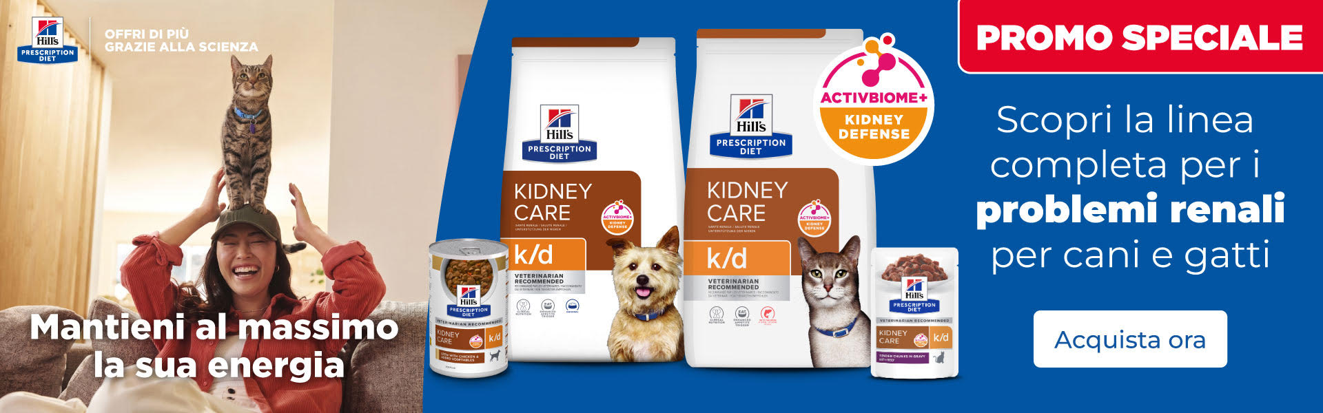 Hills Renal Cani e Gatti